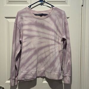 SPLENDID PURPLE TIE DYE CREWNECK